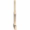 Ekena Millwork Richland Rough Sawn Timber Gable Bracket, Douglas Fir, 84"W x 35"H x 2"D x 4"F, 10/12 Pitch GBW084X35X0204RIC00RDF - alternate 2